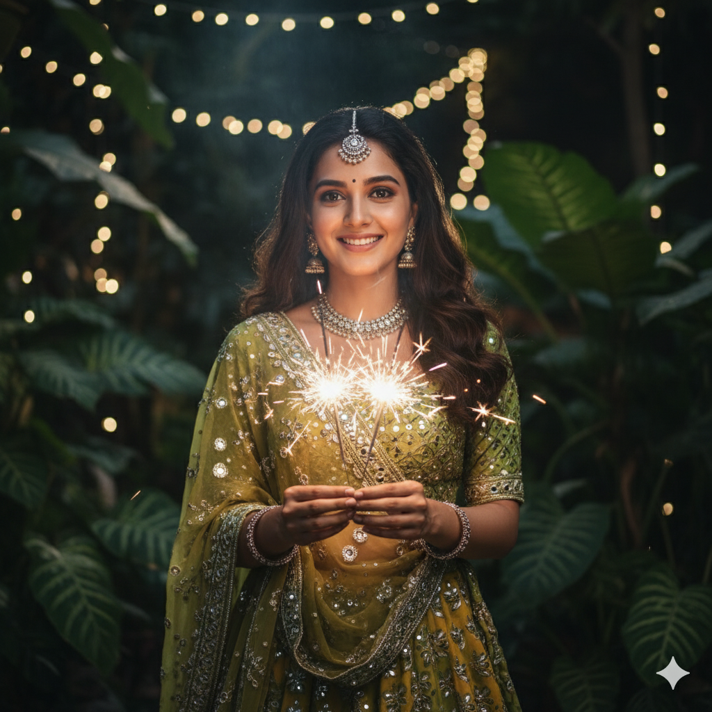 Diwali Sparkler Joy