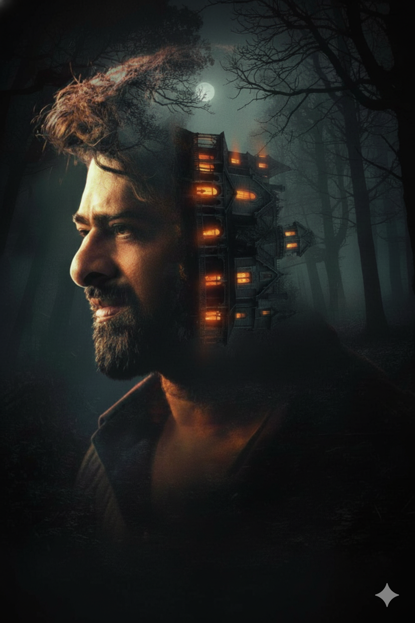 Rajasaab movie poster prompt