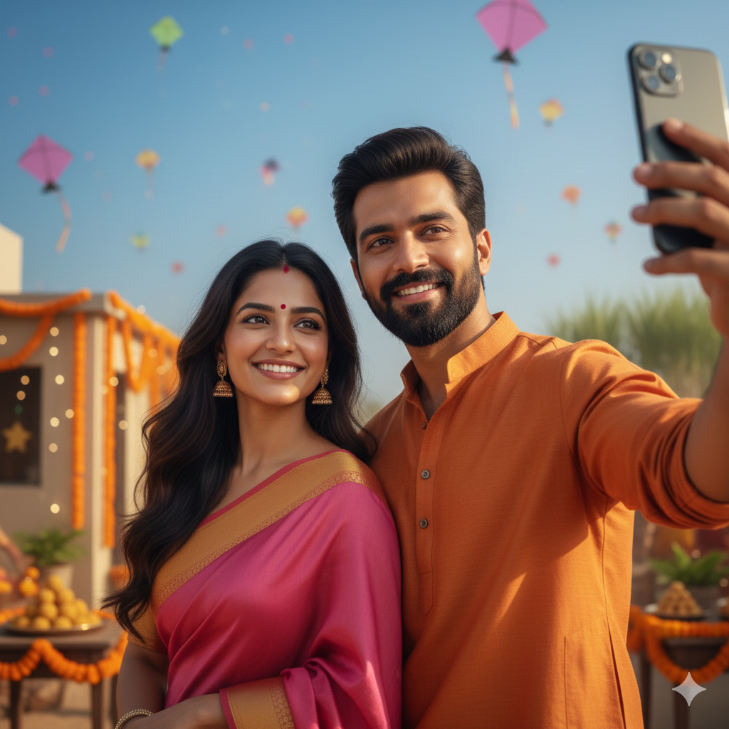 Sankranti couple prompt