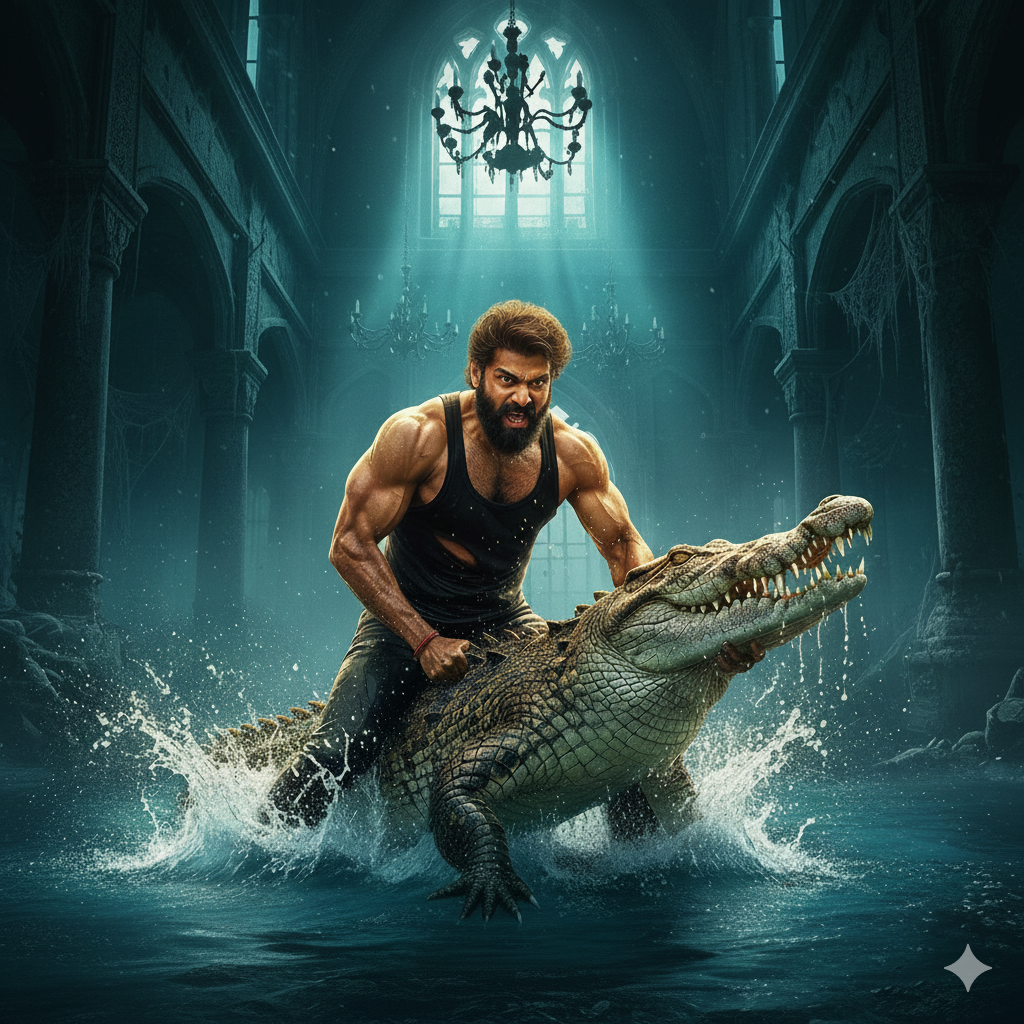 Rajasaab crocodile prompt