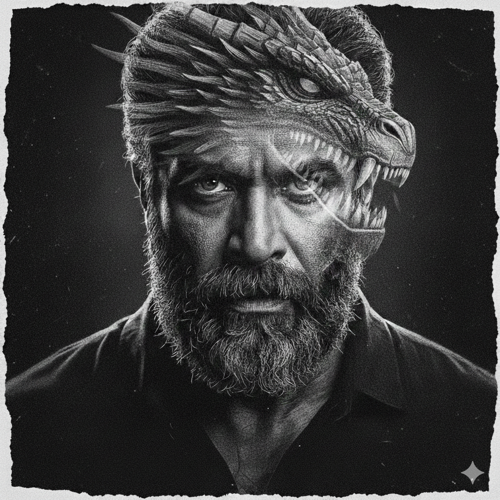 NTR Dragon movie look prompt