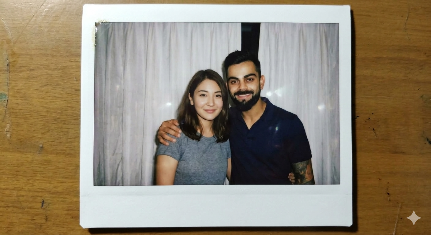picture with Kohli prompt