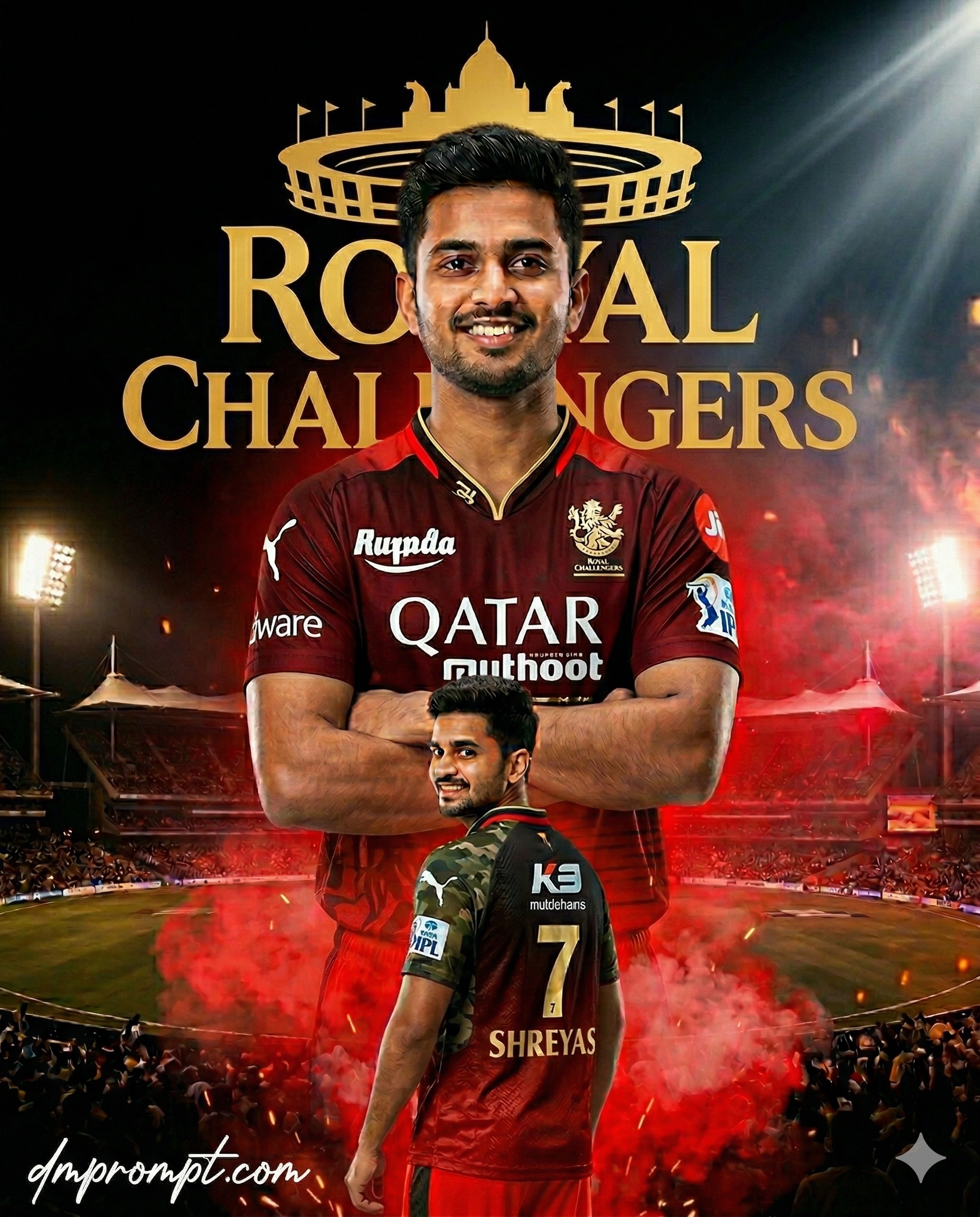 RCB Jersey Prompt