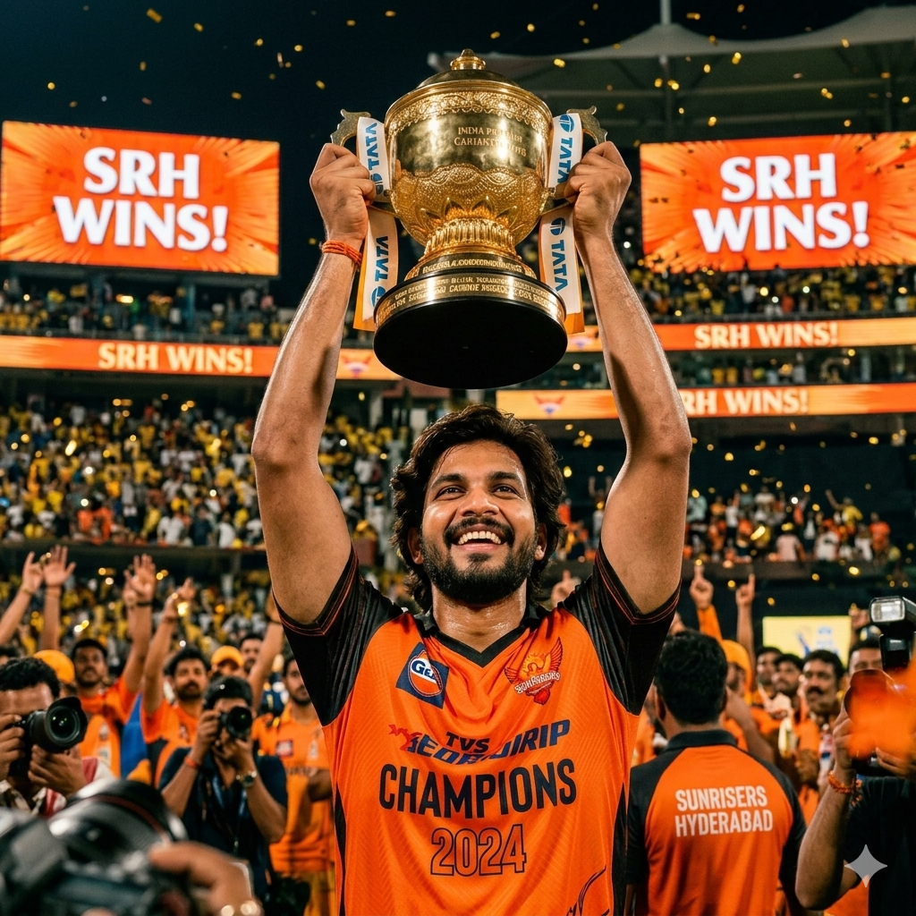 IPL SRH jersey trophy prompt