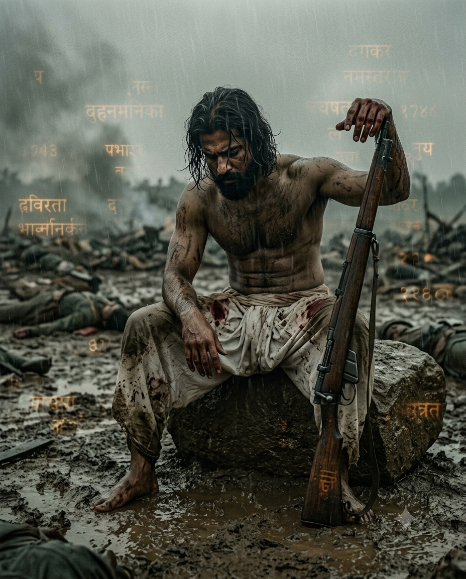 Fauzi Prabhas new poster look prompt