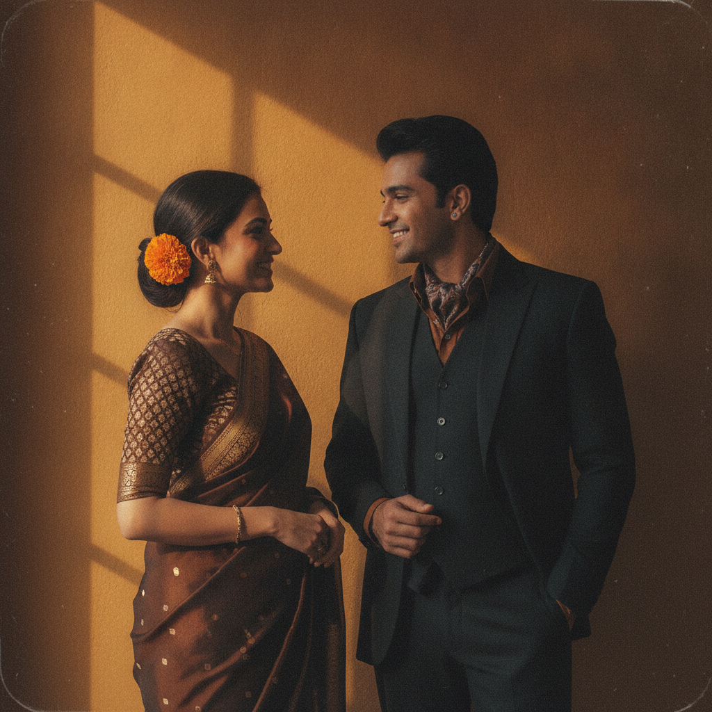 Bollywood Romance 80s - Matching Faces