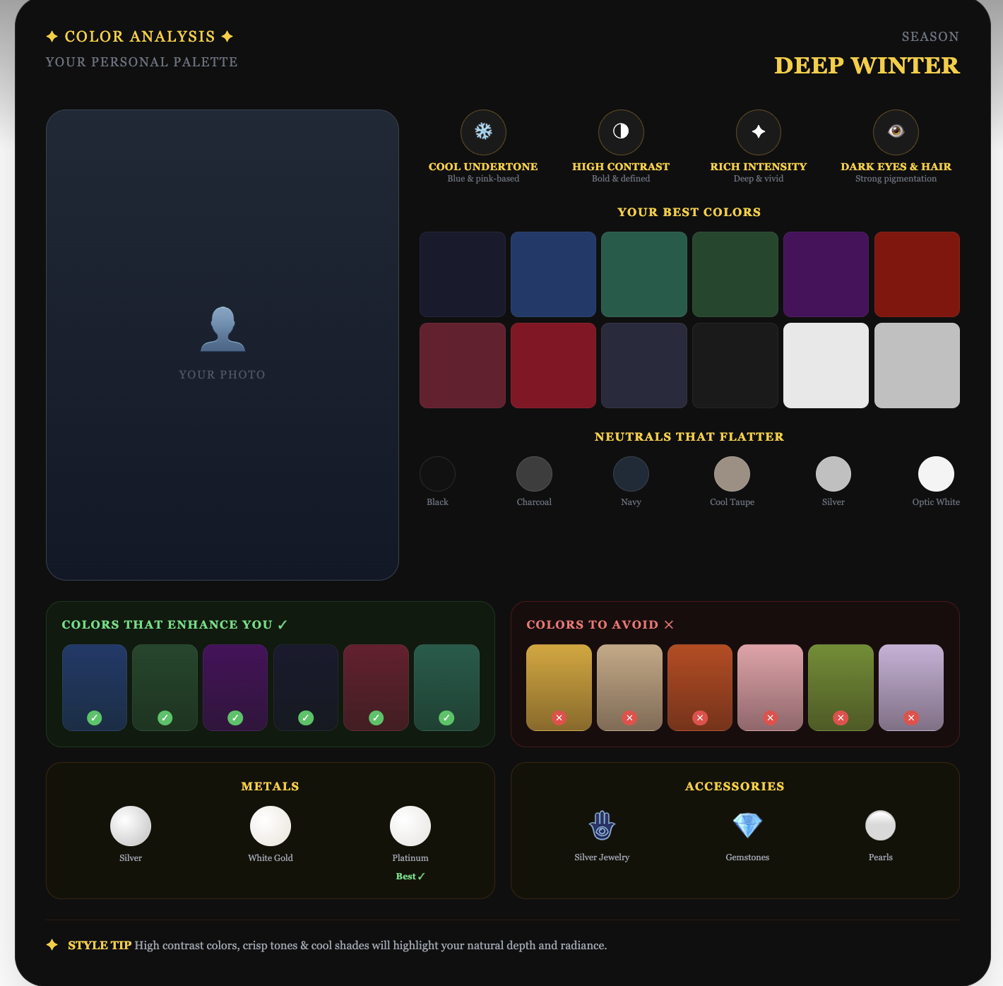 AI Color Analysis
