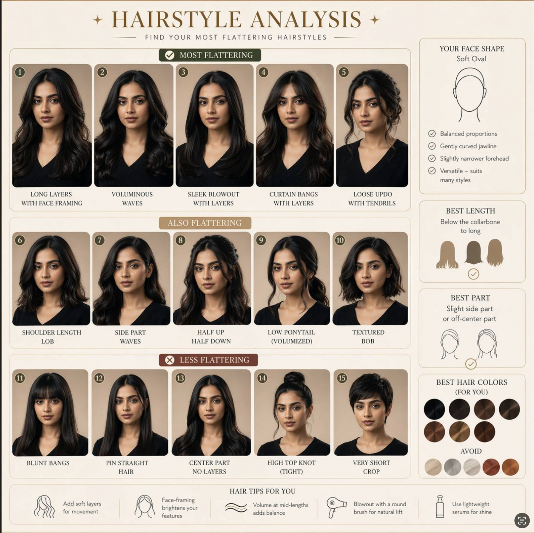 AI Hair Style Analysis